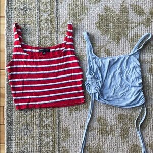 Crop top tank top bundle